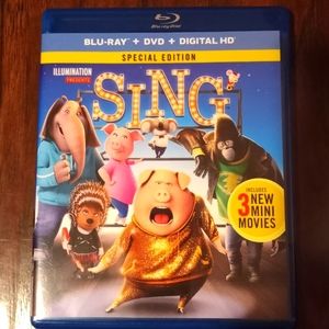 SING Special Edition on BLU-RAY + DVD